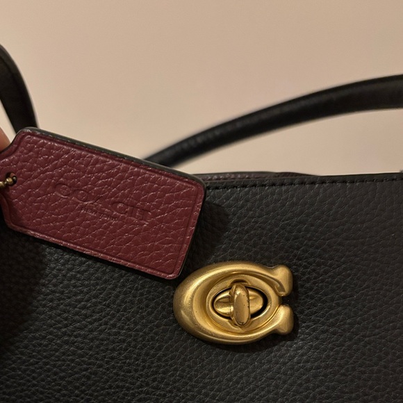 Coach Willow Black Tote Bag - Picture 2 of 10